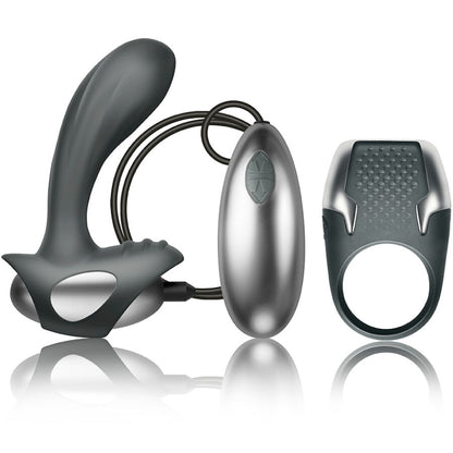 CLIMAXIMUM - EXCITE KIT COCK RING + WIRE PROSTATE MASSAGER