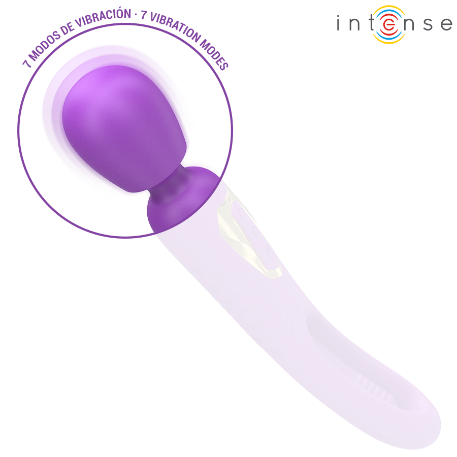 INTENSE - CHRISTY VIBRATING WAND WITH FLIPPING TONGUE