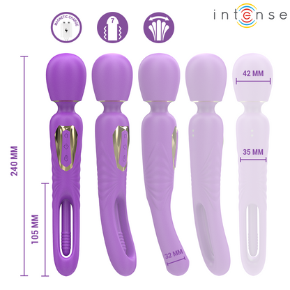 INTENSE - BAGUETTE VIBRANTE CHRISTY AVEC LANGUE PIVOTANTE