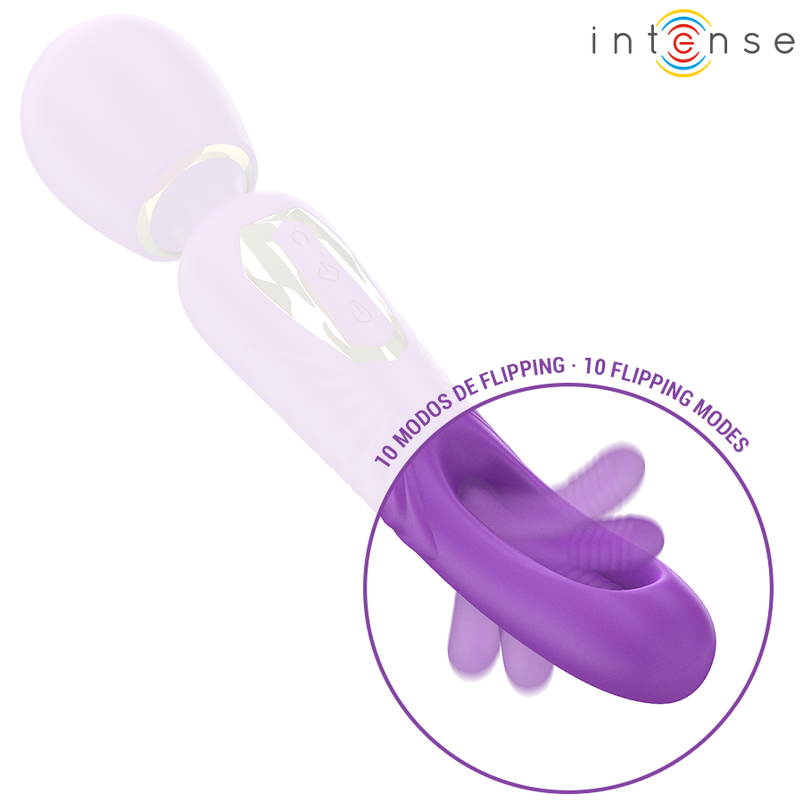 INTENSE - BAGUETTE VIBRANTE CHRISTY AVEC LANGUE PIVOTANTE