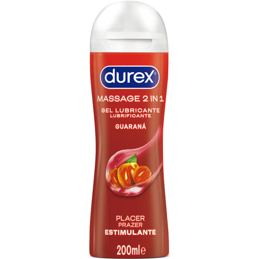 DUREX - GUARANA STIMULATING MASSAGE LUBRICANT GEL 200 ML