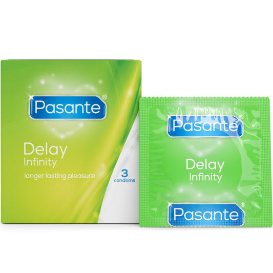 PASANTE - DELAY CONDOMS INFINITY 3 UNITS