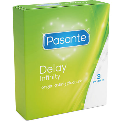 PASANTE - DELAY CONDOMS INFINITY 3 UNITS