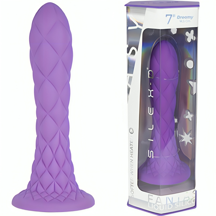 SILEXD - DREAMY DILDO FANTASY LIQUID SILICONE THERMOREACTIVE 18.5 CM