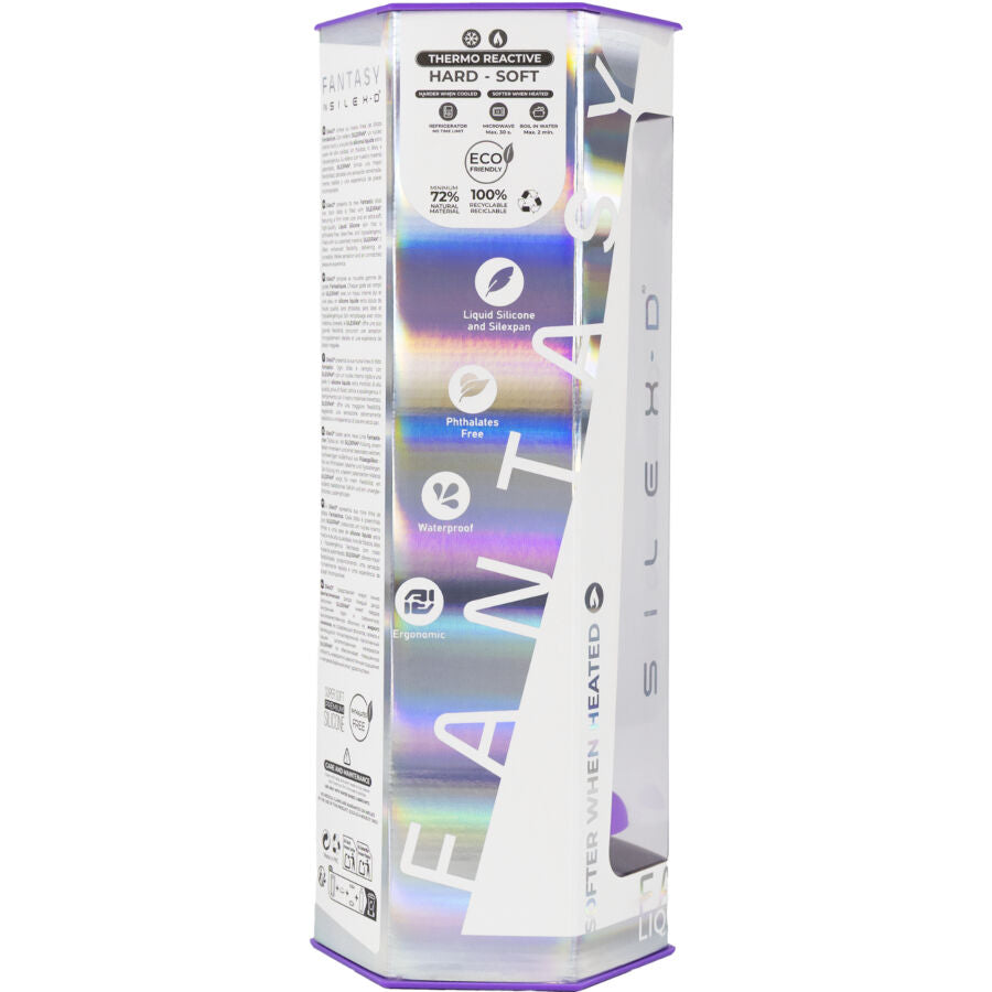SILEXD - DREAMY DILDO FANTASY LIQUID SILICONE THERMOREACTIVE 18.5 CM