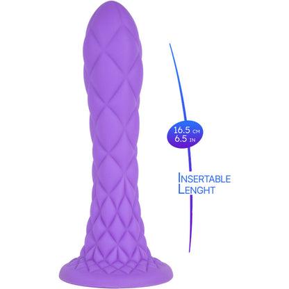 SILEXD - DREAMY DILDO FANTASY LIQUID SILICONE THERMOREACTIVE 18.5 CM