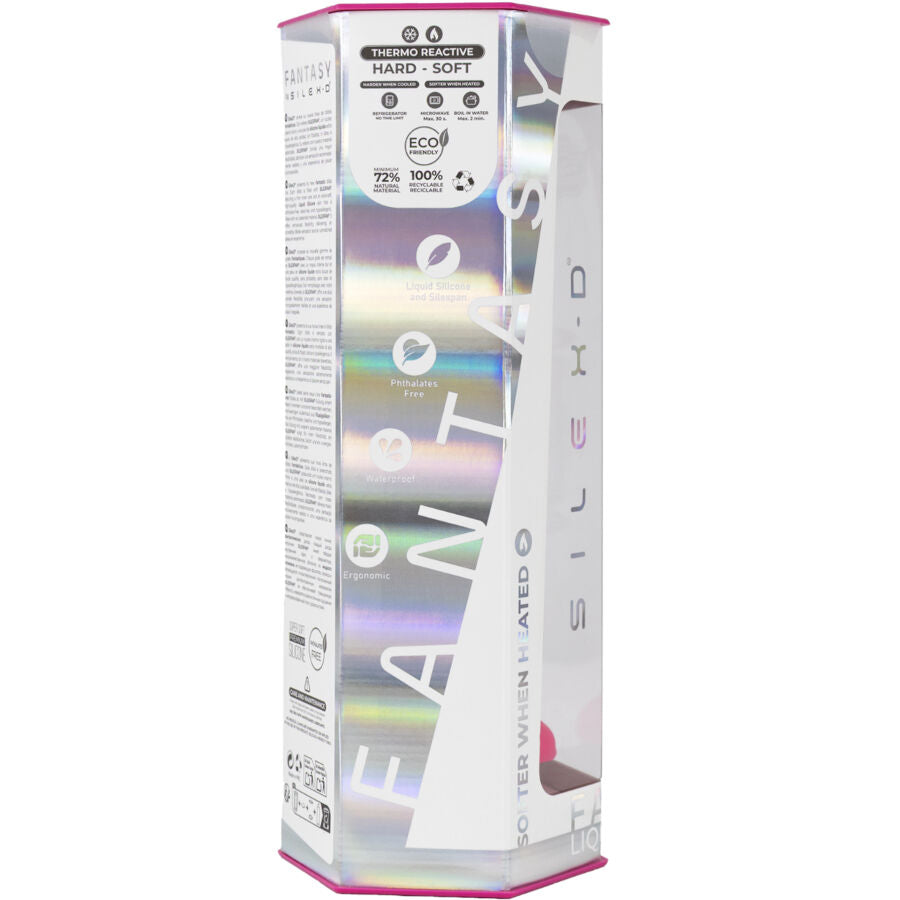 SILEXD - DREAMY DILDO FANTASY LIQUID SILICONE THERMOREACTIVE 18.5 CM