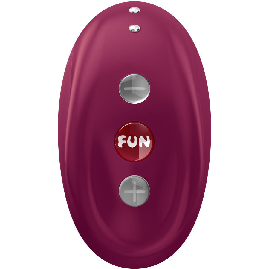 FUN FACTORY - VIBREUR AIR PULSE MEA ROUGE LIE DE VIN