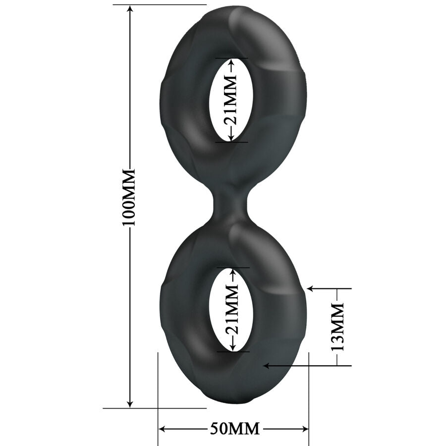 CRAZY BULL - RADWAN DOUBLE SILICONE RING MODEL 19