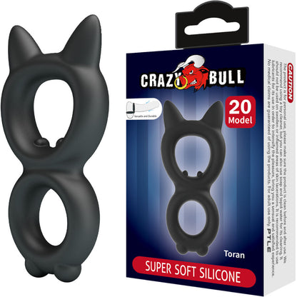 CRAZY BULL - ANILLO DOBLE DE SILICONA TORAN MODELO 20