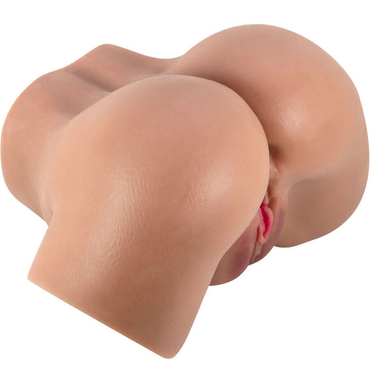 CRAZY BULL - HAILEY VIBRATOR BUTT WITH REALISTIC VAGINA AND ANUS CONTROL REMOTO