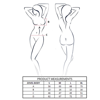 PASSION - ZOVEL BODY LIGHT PINK L/XL
