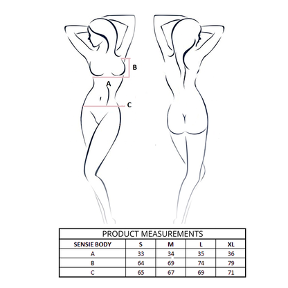 PASSION - SENSIE BODY PLUM L/XL