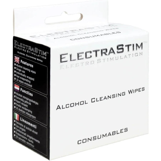 ELECTRASTIM - ALCOHOL CLEANSING WIPES 10 UNITS