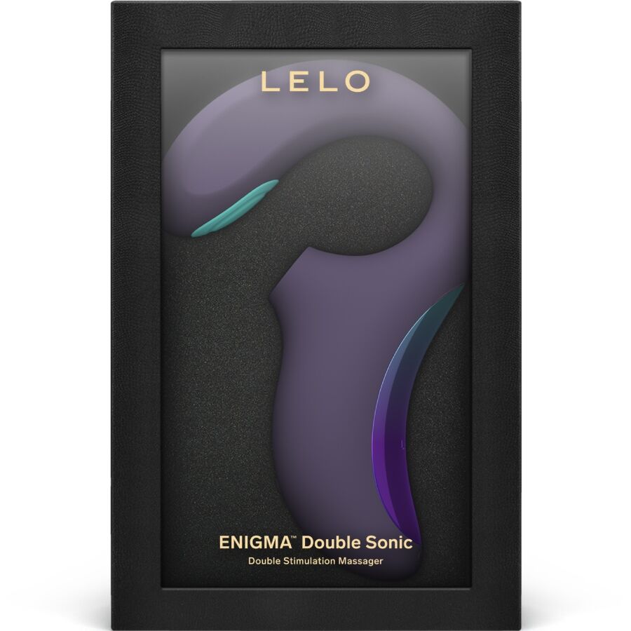 LELO - ENIGMA DOUBLE SONIC VIBRATOR POINT G CYBER PURPLE