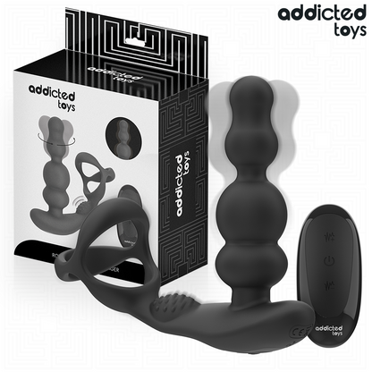 ADDICTED TOYS - ROTATING PROSTATE MASSAGER REMOTE CONTROL