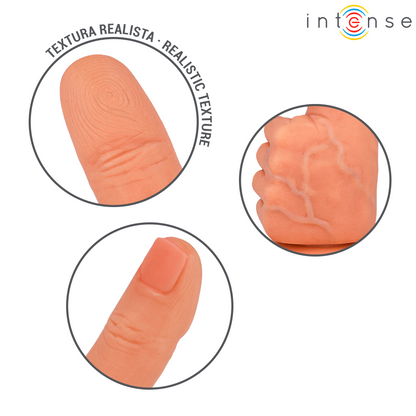 INTENSE - STIMULATEUR DE POINT G SOUPLE MAIN 11,3 CM