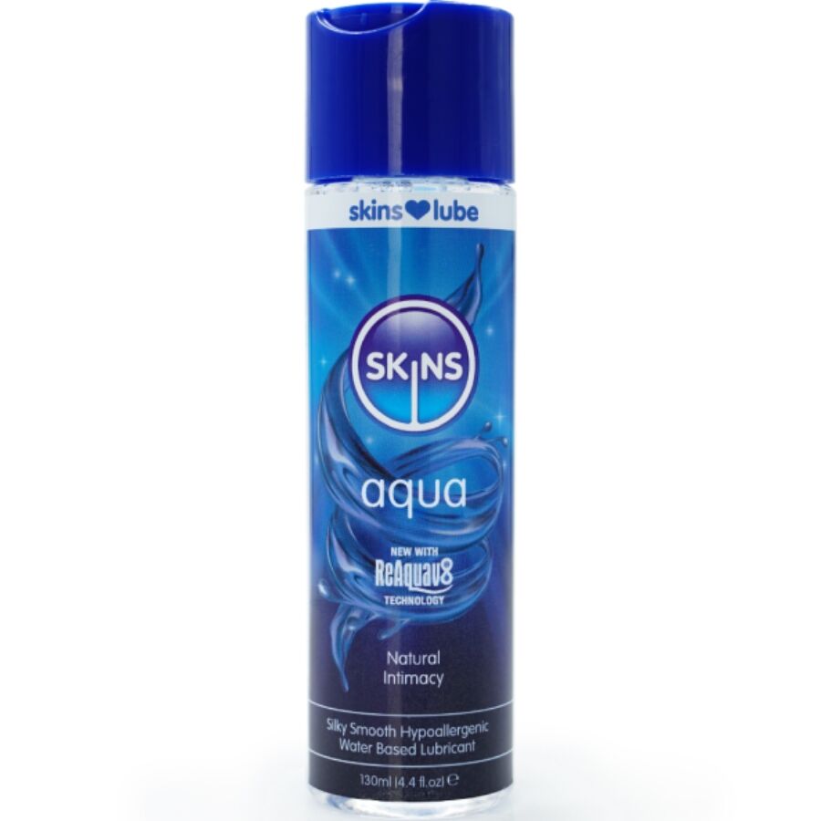 SKINS - LUBRICANTE A BASE DE AGUA AQUA 130 ML