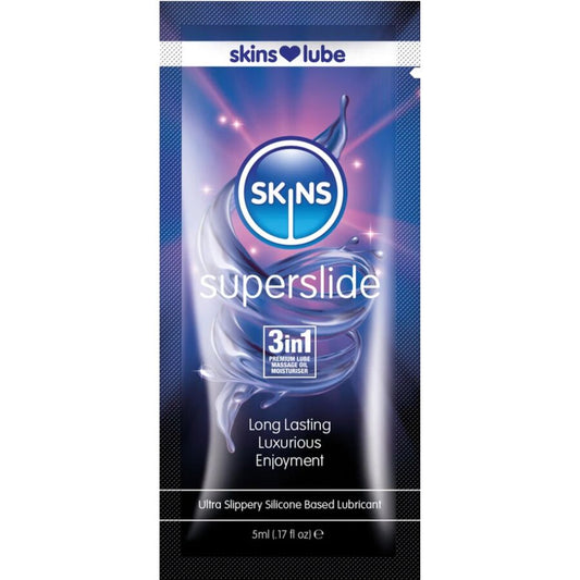 SKINS - SUPERSLIDE SILICONE-BASED LUBRICANT SINGLE-DOSE 5 ML