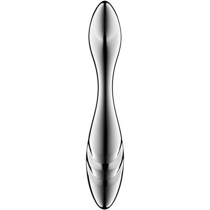 SATISFYER - PURE GRAVITY 3 STAINLESS STEEL DOUBLE-ENDED DILDO
