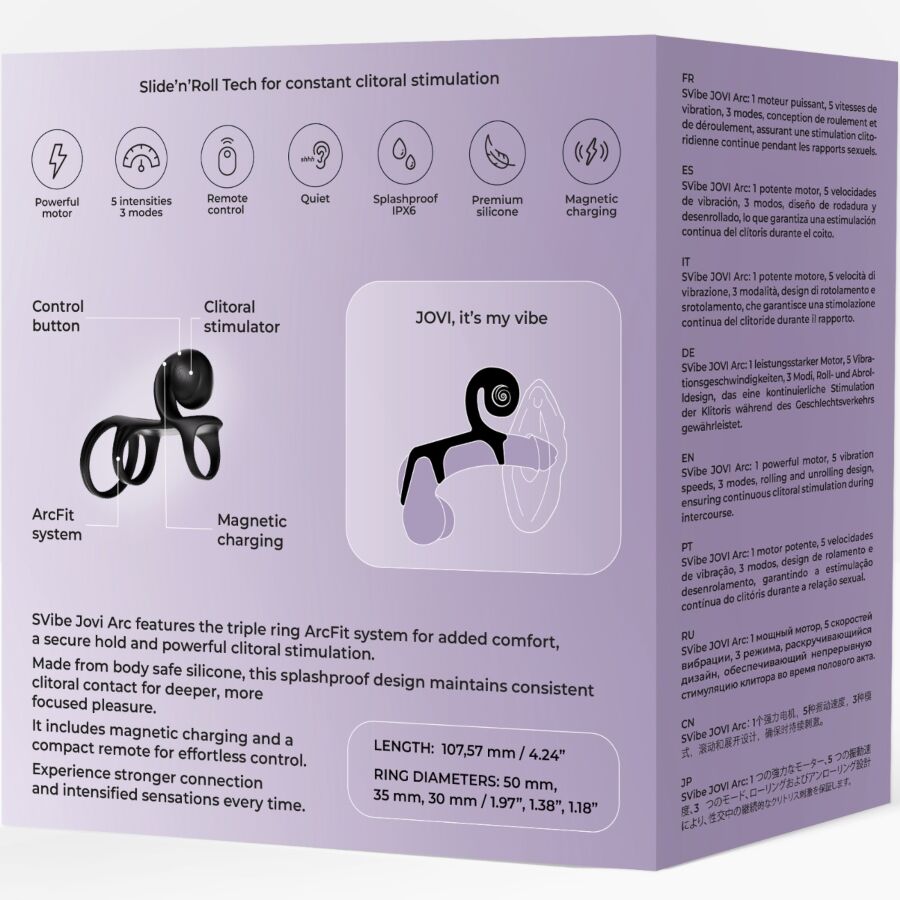 SNAIL VIBE - JOVI ARC COUPLE RING REMOTE CONTROL