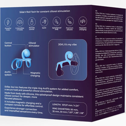 SNAIL VIBE - JOVI ARC COUPLE RING REMOTE CONTROL