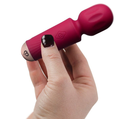 ROCKS-OFF - MINI RECHARGEABLE WAND 16 FUNCTIONS TULIP