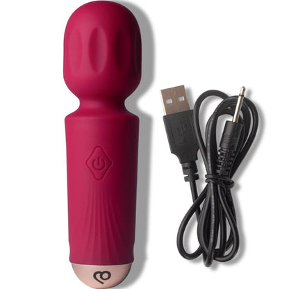 ROCKS-OFF - MINI RECHARGEABLE WAND 16 FUNCTIONS TULIP