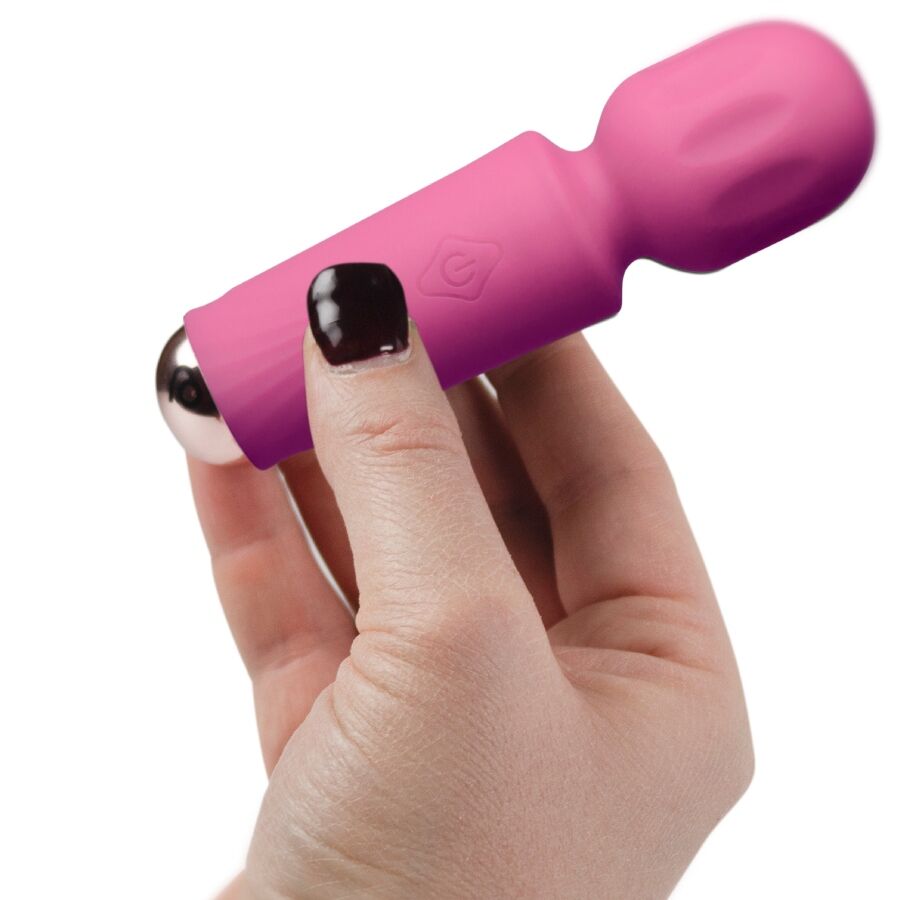 ROCKS-OFF - MINI RECHARGEABLE WAND 16 FUNCTIONS TULIP