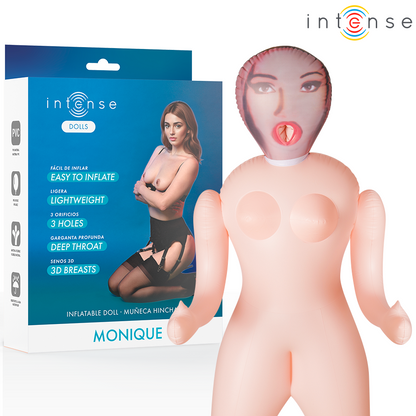 INTENSE DOLLS - POUPÉE GONFLABLE MONIQUE AVEC TROIS ORIFICES