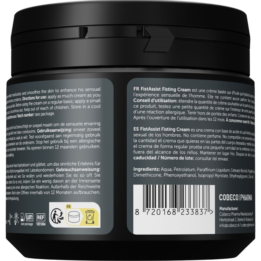 COBECO - FIST ASSIST LUBRICANT CREAM 500 ML