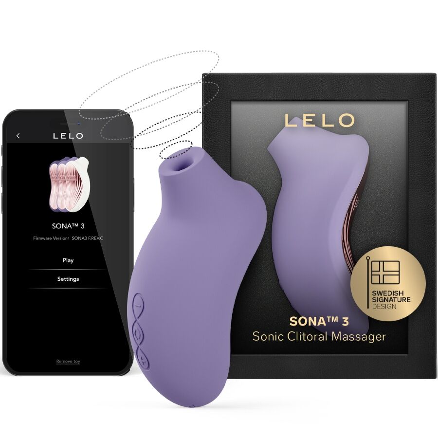 LELO - SONA 3 SONIC CLITORAL MASSAGER CREAM