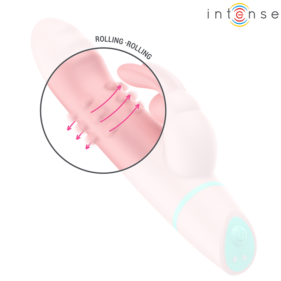 INTENSE - ALVIN RABBIT STIMULATOR & ROLLING VIBRATOR + OSCILLATING