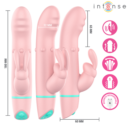 INTENSE - ALVIN RABBIT STIMULATOR & ROLLING VIBRATOR + OSCILLATING