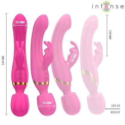 INTENSE - WINONA DOUBLE VIBRATOR RABBIT & WAND