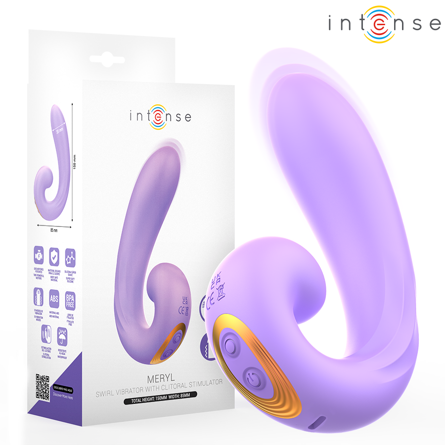INTENSE - MERYL DOUBLE VIBRATION CLITORIS STIMULATOR