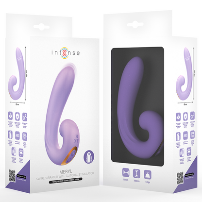 INTENSE - MERYL DOUBLE VIBRATION CLITORIS STIMULATOR