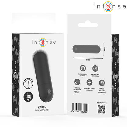 INTENSE - KAREN MINI RECHARGEABLE VIBRATING BULLET