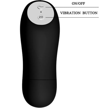 BAILE - THONG WITH VIBRATING BULLET AND REMOTE CONTROL BLACK