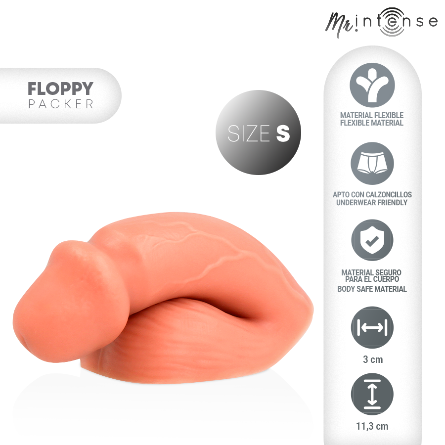 MR INTENSE - FLOPPY SIZE S REALISTIC PACKER