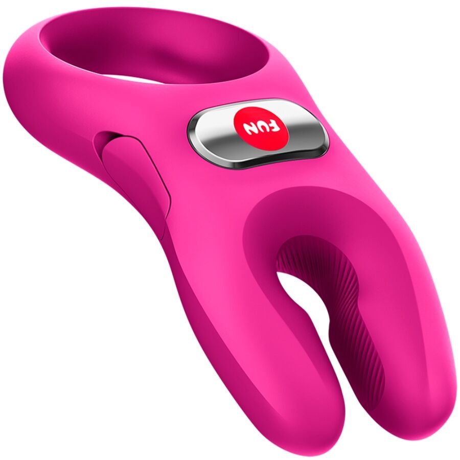 FUN FACTORY - NOS PRO VIBRATING COCK RING MAGENTA