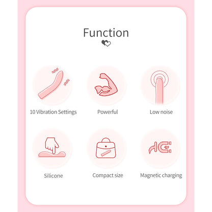 PRETTY LOVE - KISELL G-SPOT PINK VIBRATOR