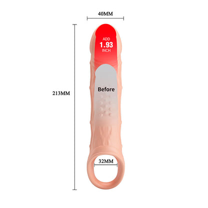 PRETTY LOVE - BRAD VIBRATING PENIS SLEEVE