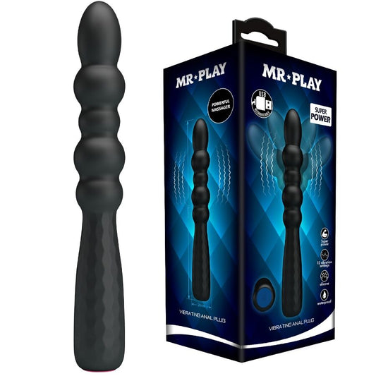 MR PLAY - PLUG ANAL VIBRADOR FLEXIBLE