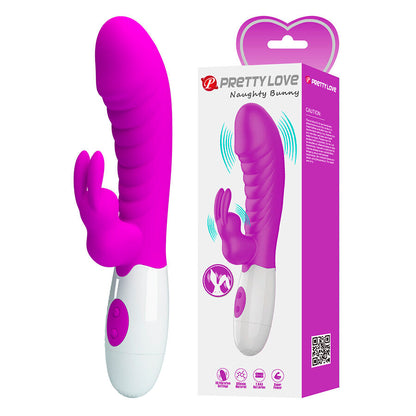 PRETTY LOVE - VIBRADOR CONEJITO TRAVIESO MORADO