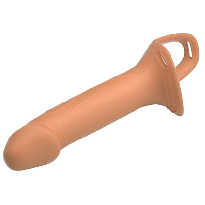 PRETTY LOVE - ARNÉS UNIVERSAL CON DILDO HUECO DE SILICONA DE 16.8 CM COLOR CARNE LANDON HARNESS BRIEFS