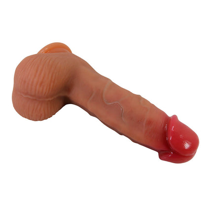 PRETTY LOVE - GODEMICHET RÉALISTE AVEC VENTOUSE DUVALL 19,3 CM -Ø- 4,5 CM