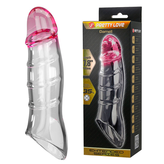 PRETTY LOVE - FUNDA PARA PENE CON EFECTO TRANSPARENTE DARNELL