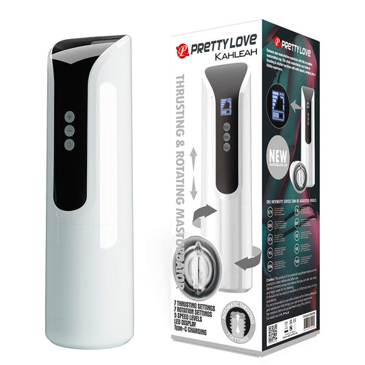 PRETTY LOVE - KAHLEAH MASTURBATOR WITH PUSH AND ROTATING