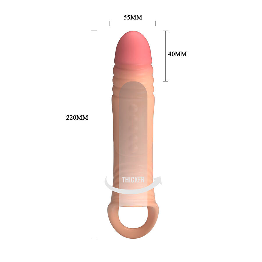 PRETTY LOVE - PENIS SLEEVE WITH INTEGRATED VIBRATION